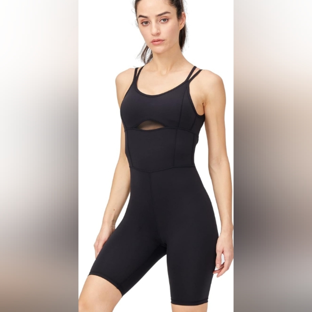 Ongasoft Womens Jumpsuit Black XL